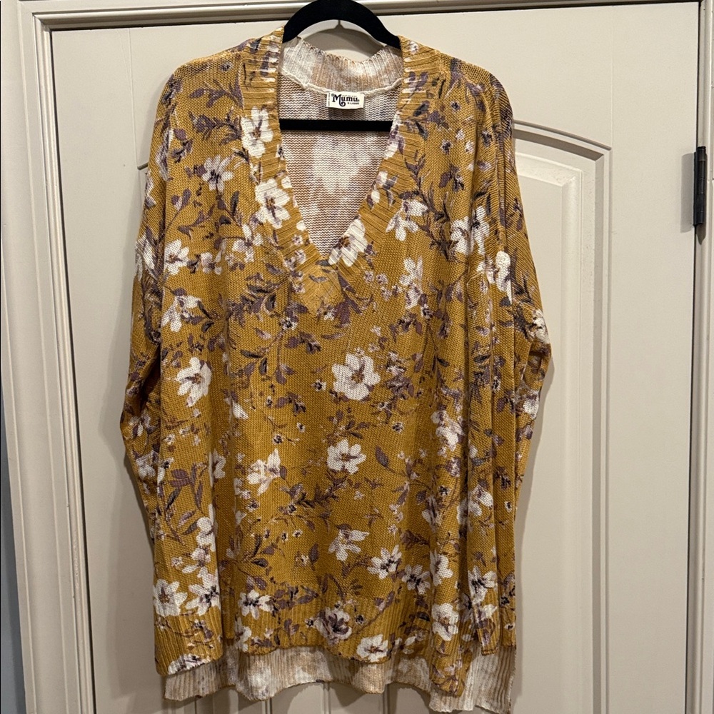 Show Me Your MuMu Textured Knit Sweater